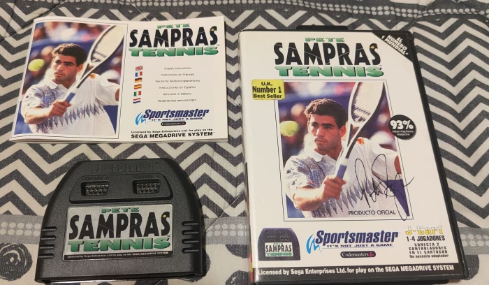 Pete sampras tennis mega drive - RetroGamingMarket